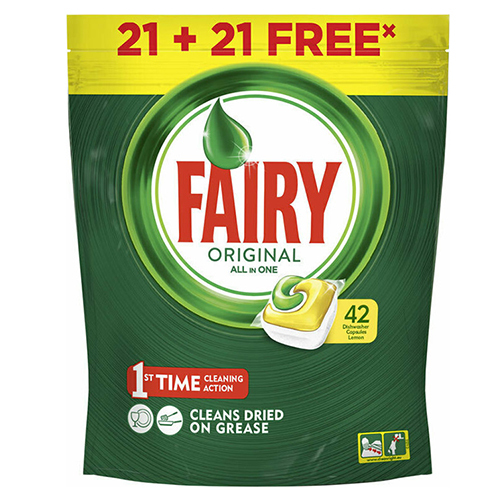 FAIRY ACTIVE CAPS 21+21 tabs lemon