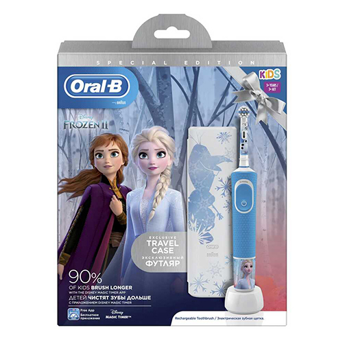 ORAL-B ηλεκτρική οδοντόβουρτσα Frozen travel case