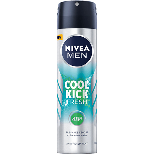 NIVEA spray 150ml men cool kick fresh 48h
