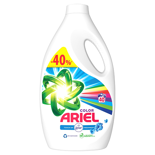 ARIEL ΥΓΡΟ 40μεζ -40% (ΕΛ) touch of lenor color