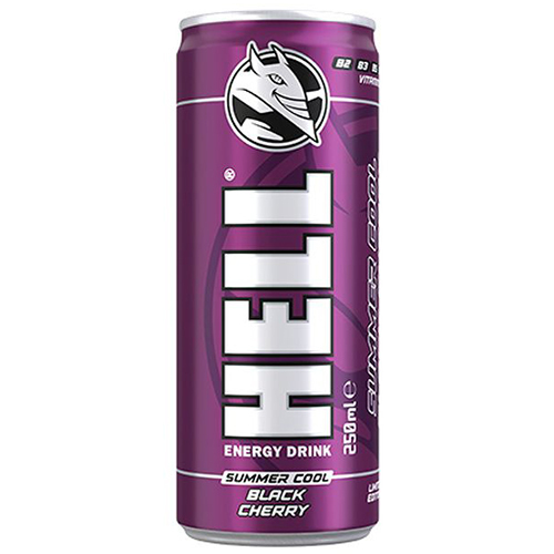 HELL energy drink 500ml (ΕΛ) black cherry