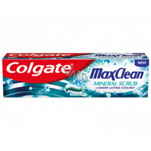 COLGATE οδοντ. max clean 75ml mineral scrub
