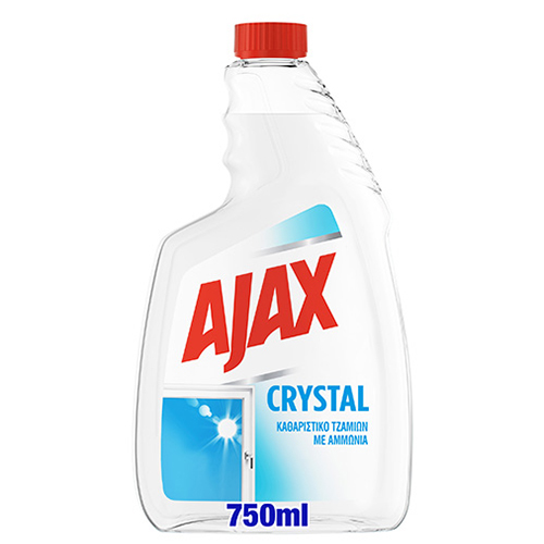 AJAX 750ml τζάμια αντ/κό (ΕΛ) crystal clean