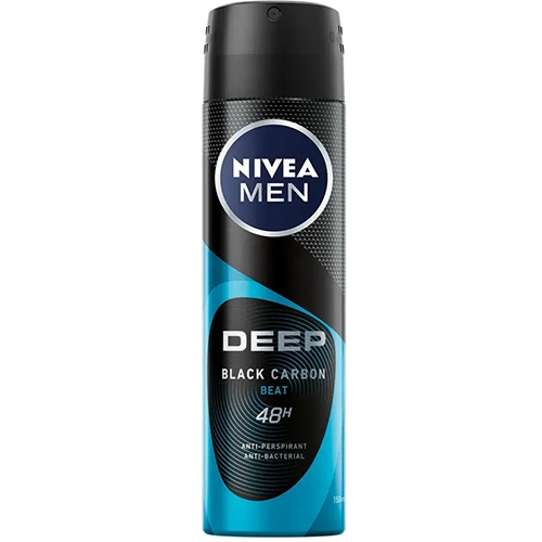 NIVEA spray 150ml men -40% deep black carbon