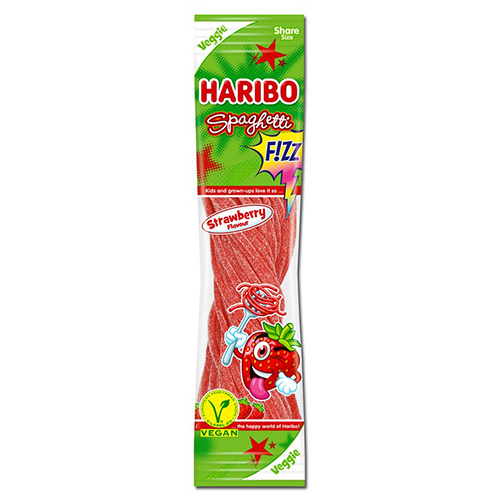 HARIBO 200gr (ΕΛ) spaghetti erdbeere