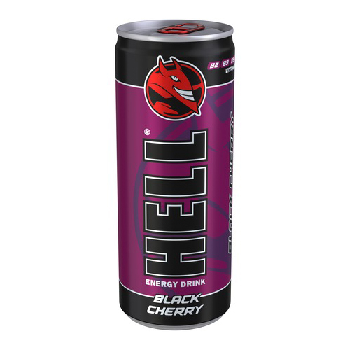 HELL energy drink 250ml (ΕΛ) black cherry