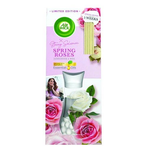 AIRWICK διαχυτής αρωμ 33ml+stick spring roses