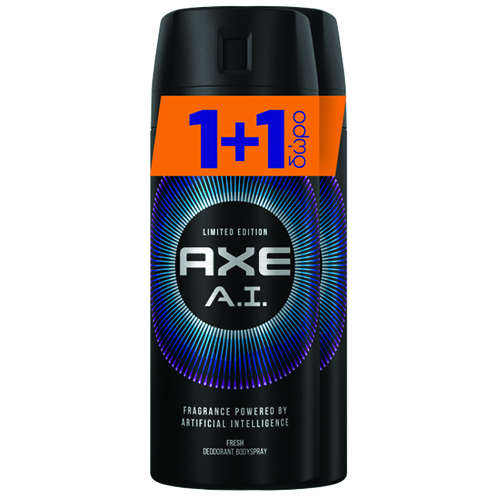 AXE spray 150ml (ΕΛ) 1+1δώρο ai limited