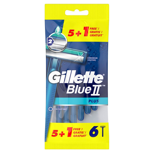 GILLETTE BLUE II ΣΑΚΟΥΛΑΚΙ plus 5+1τεμ