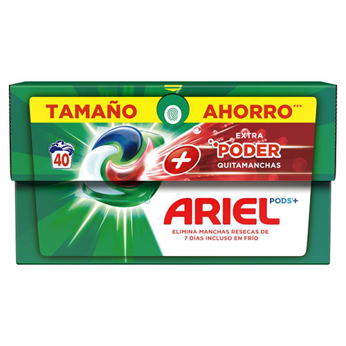 ARIEL 40 caps (PODS) ALL in1 κουτί extra clean