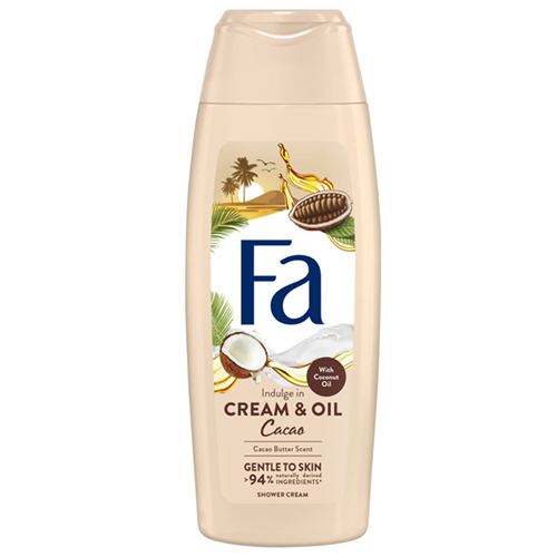 FA bath 250ml cream&oil cacao-coconut