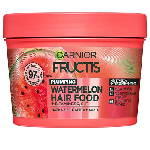 FRUCTIS μάσκα 3 in1 400ml (ΕΛ) watermelon