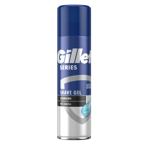GILLETTE series gel 200ml cleansing charcoal