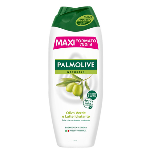PALMOLIVE bath 750ml green olive & milk