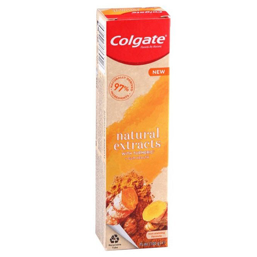 COLGATE οδοντ. natural extracts turmeric 75ml