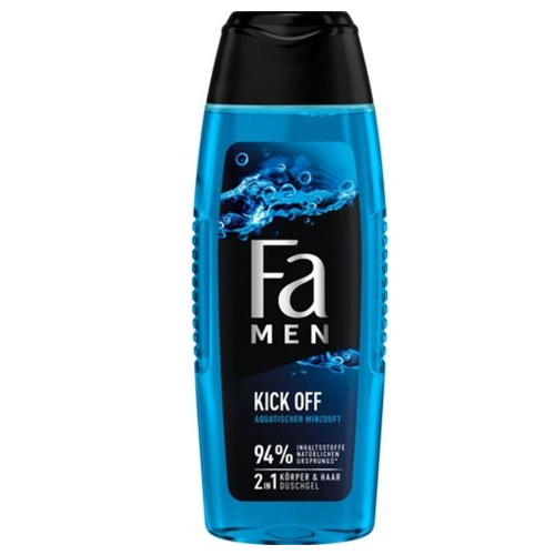 FA bath 250ml men 2in1 kick off