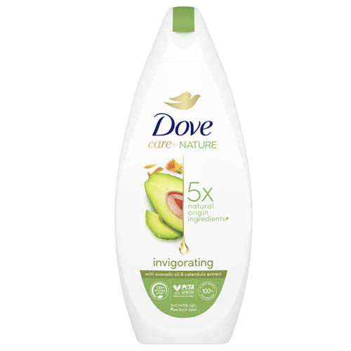 DOVE bath 225ml invigorating avocado oil