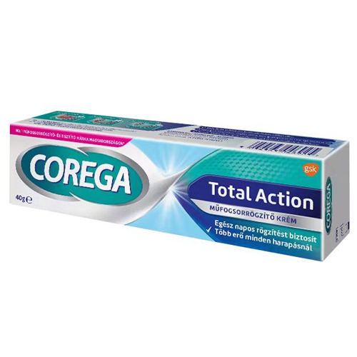 COREGA στερεωτ κρέμα οδοντ 40gr total action